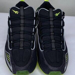 Reebok Men’s DMX Run 10 Atmos Sneakers – Black/Volt – Size 9